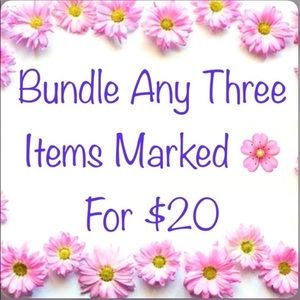 🌸 Sale - 3 for $20!